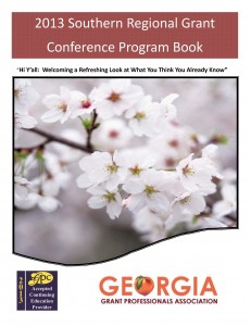 2013 SRGC Program Cover